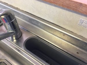 ゴムパッキンのカビ