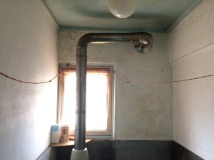 浴室カビ処理後