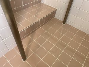 エフロを除去した後